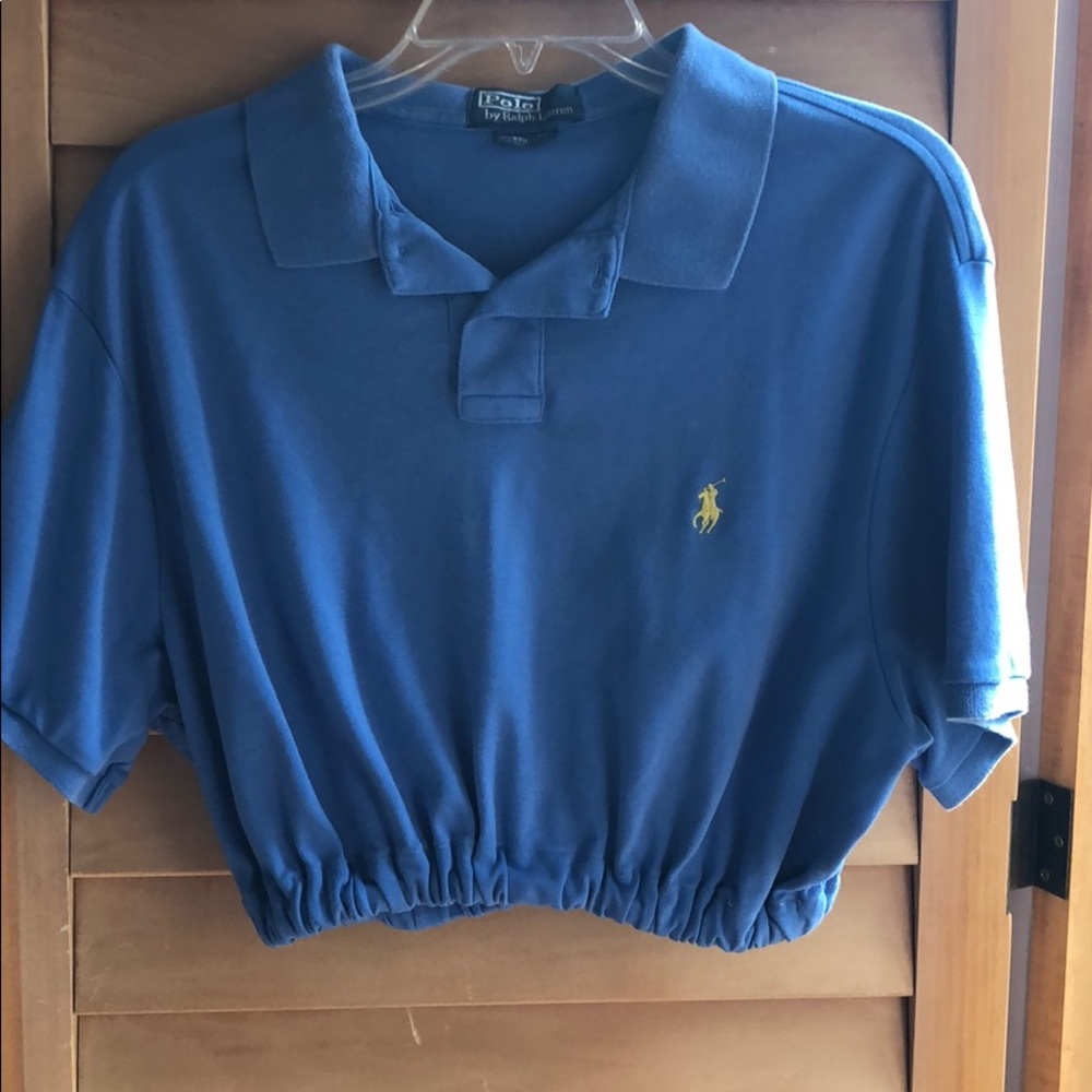 Vintage Polo Ralph Lauren Periwinkle Crop top